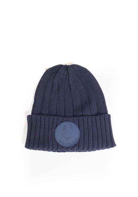 cappello con logo blu navy SAVE THE DUCK | DY0107UCOTT19-90000